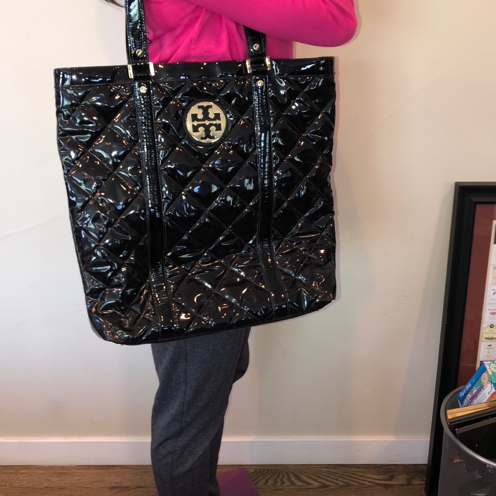 Patent Leather Tory Burch bag